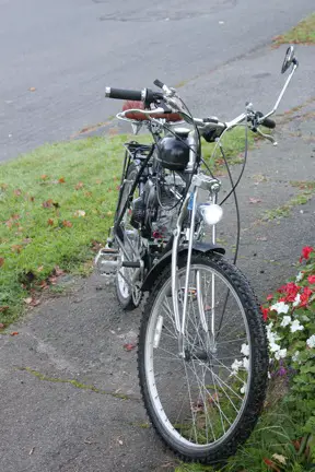 frontside | Motorized Bicycle Engine Kit Forum
