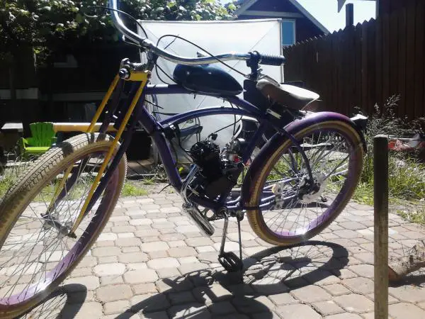 Got her running and scooting along.