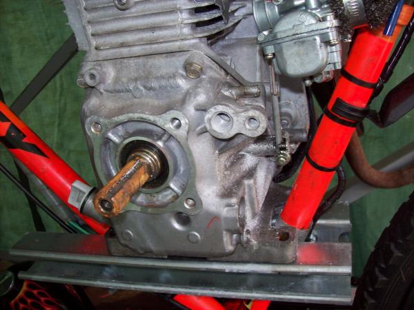 had to cut into motor to make it fit