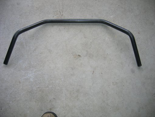 Handlebars bent to shape in pipe bender...made out of 7/8"  x  .125  seamless pipe