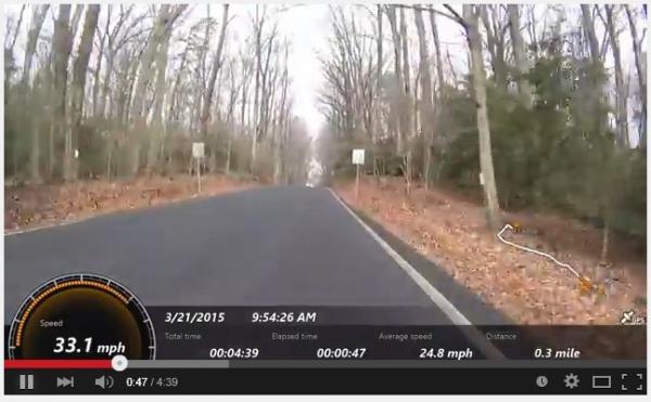 HDR-AS200VW Sony Action Cam bike ride with GPS. Full two part 4 mile ride can be viewed at

https://www.youtube.com/user/JimConHam/videos