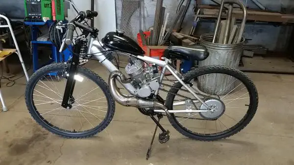 Here it is in it's current state, not too pretty yet but it can reach 41 - 42 mph and still has good acceleration. 
Future plans for this one are to
