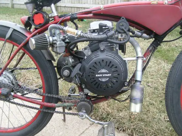 honda gc 160 with 22mm mikuni and inline fuel pump