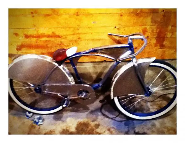 huffy cranbrook skirted sheetmetal fenders, pre patina