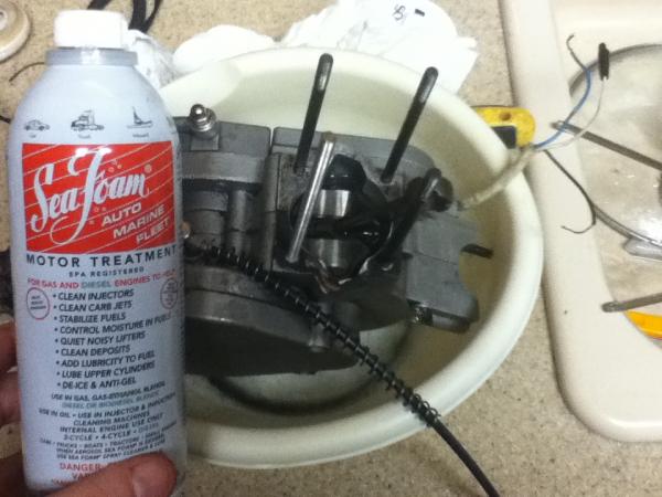 I did this multiple times. You can kind-of see some of the junk that came out in the bowl.