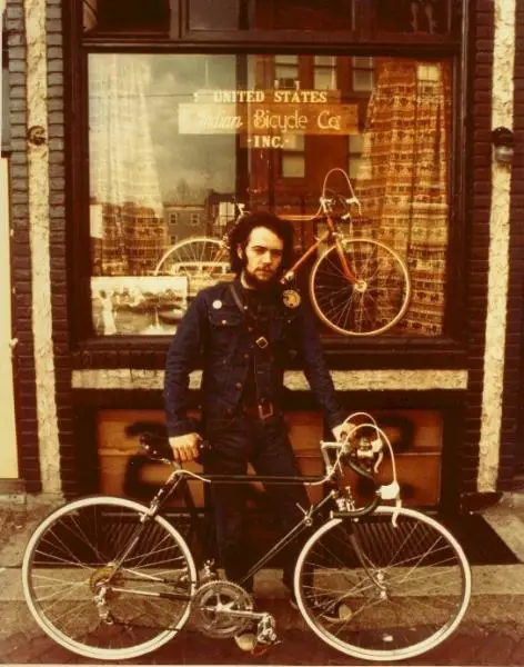 In front of my store at 252 South 12th St. Philadelphia, PA. 1972