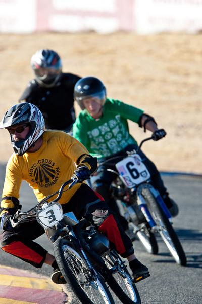 Leading the race......