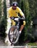 Me in the air @ 40MPH at the Kamakazi Downhill in Mammoth