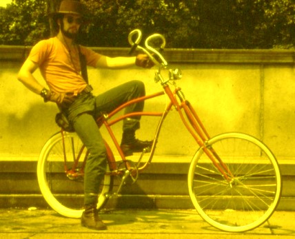 Me on my U.S. Indian Chief at the Whispering Wall Fairmount Park Philadelphia. 1972