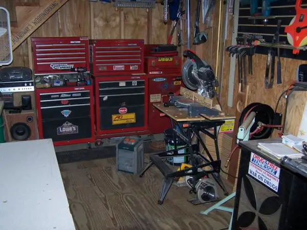 miter saw & tool boxs