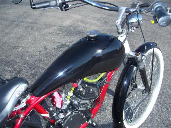 Molded new gas tank