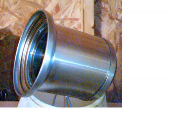 More "frontal" of future headlight housing.