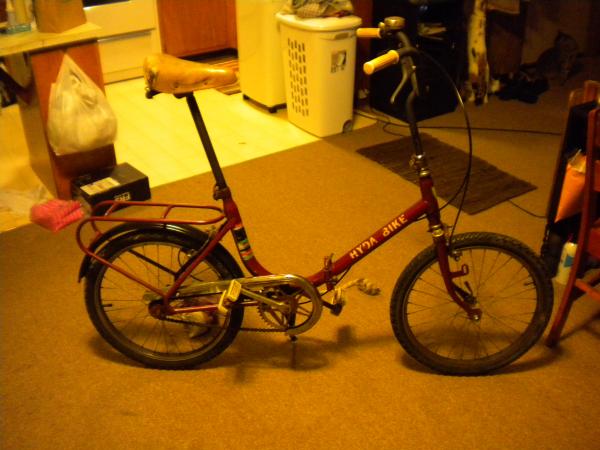 Mostly original "Hyda Bike" (I had to replace the tires several years ago, due to dry rot).