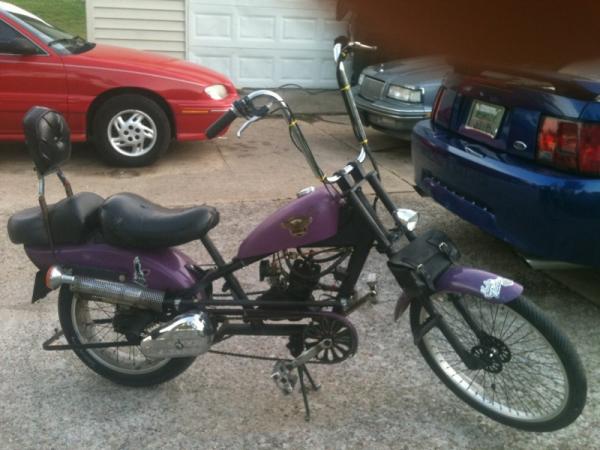Motorized Sting-Ray Chopper