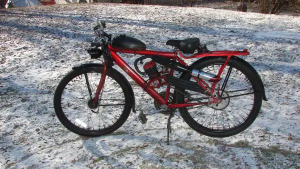 my bike before Triple Tree install