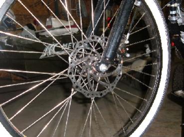My first wheel build with super long chromoly american made tandem axle to accommodate offset ambassador fork