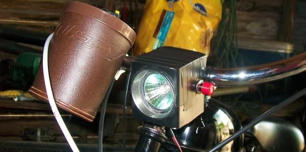 my homemade headlight