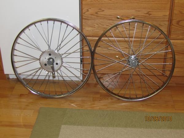 My new 35 spoke rims with 11g spokes.