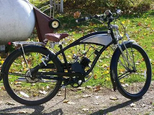 My OP Roller with 66cc China Girl.