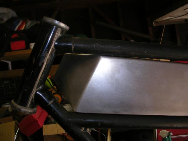 New Sportsman Flyer tank not going to fit . The frame is out of spec. If I want to use this tank I must lower bar .