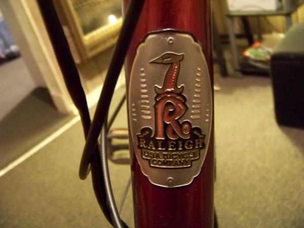 raleigh 26" mountain bike.