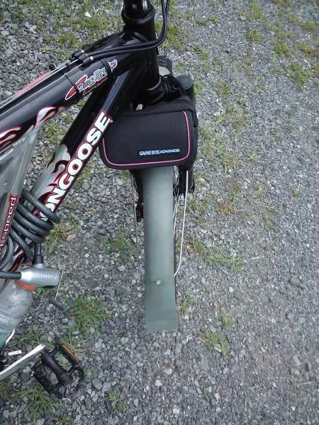 rear of fender