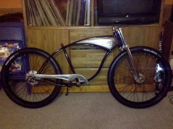 Schwinn tank and chain guard.