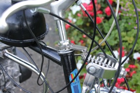 springer fork mount