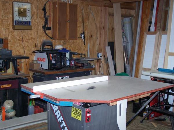 table saw & welder