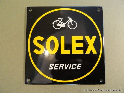 Velosolex service sign