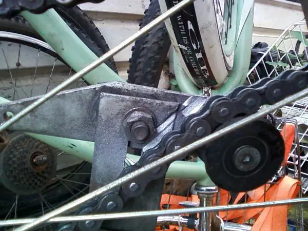 Went to take my 49cc out and noticed a lot of chain slap. Stopped and looked, HOLY $*%^ good thing I didn't start her up!