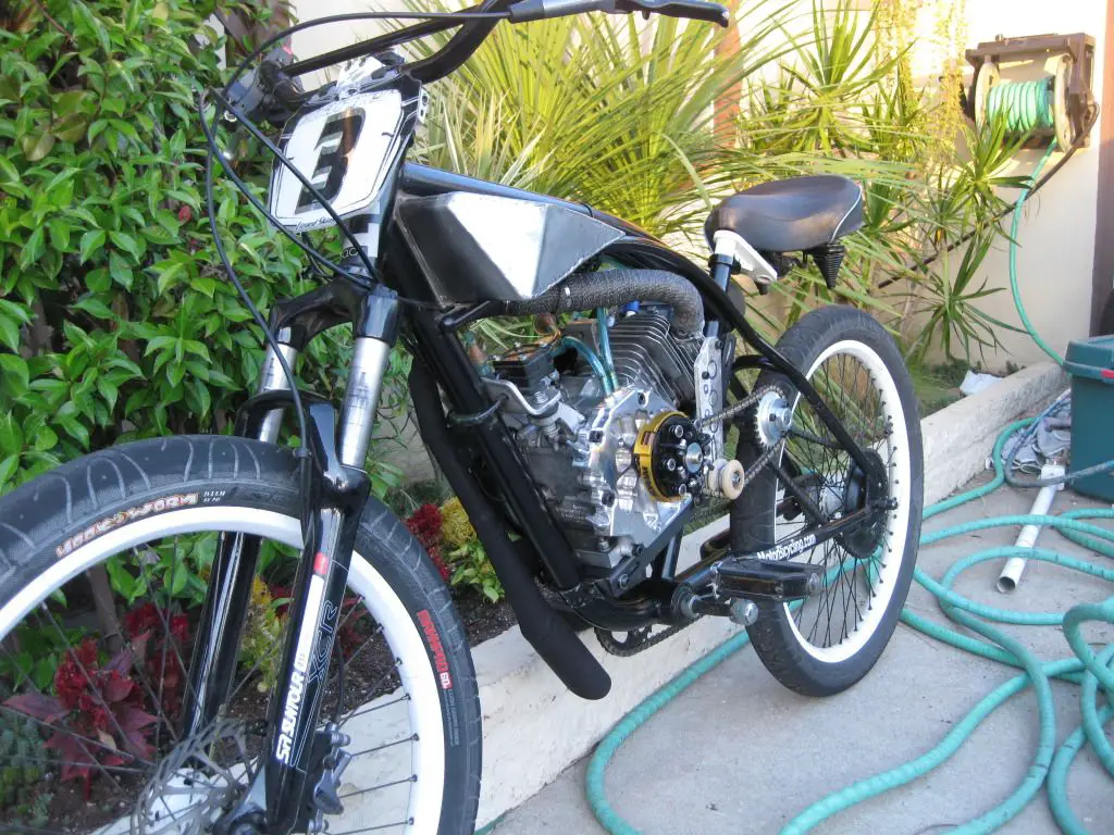 big fuel tank bike